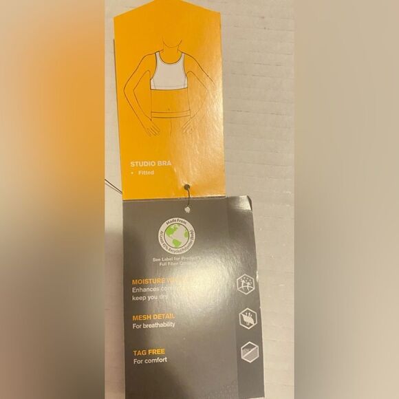 🛍️AVIA Sports  Studio Bra Fitted Multi Colored Size: Small and X Small 💥 - Picture 5 of 7